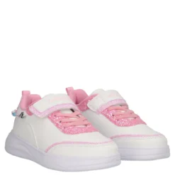 GIOIELLO Sneakers Bambina Bianche e Rosa