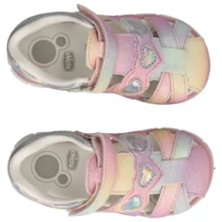 GLAMIS Sandali Bambina Rosa Glitter