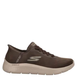 GO WALK FLEX Sneakers Slip-on Uomo Marroni