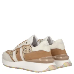 GRAVEL Sneakers Bianche, Avorio e Nocciola