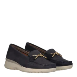 GRAVITY Mocassini Donna Blu