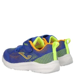HORIZON JR 2504 Sneakers Bambino Blu e Giallo Fluo