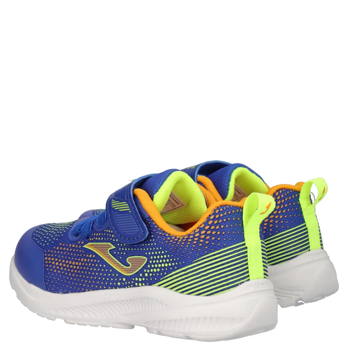 HORIZON JR 2504 Sneakers Bambino Blu e Giallo Fluo
