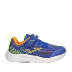 HORIZON JR 2504 Sneakers Bambino Blu e Giallo Fluo