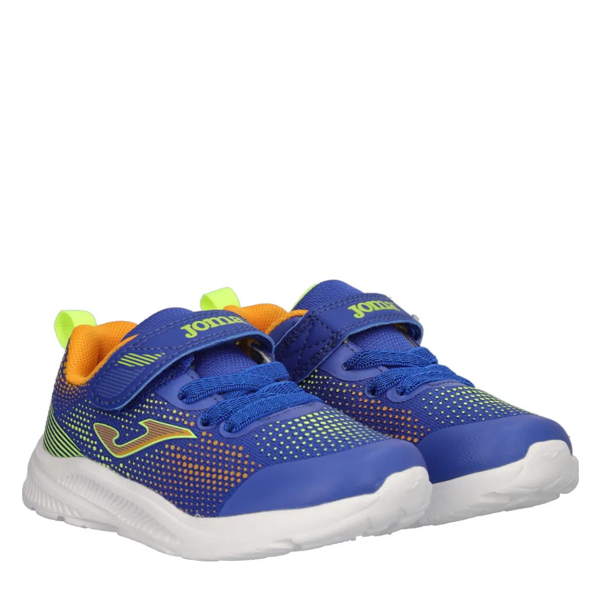 HORIZON JR 2504 Sneakers Bambino Blu e Giallo Fluo