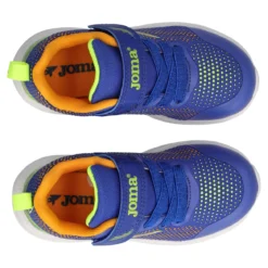 HORIZON JR 2504 Sneakers Bambino Blu e Giallo Fluo
