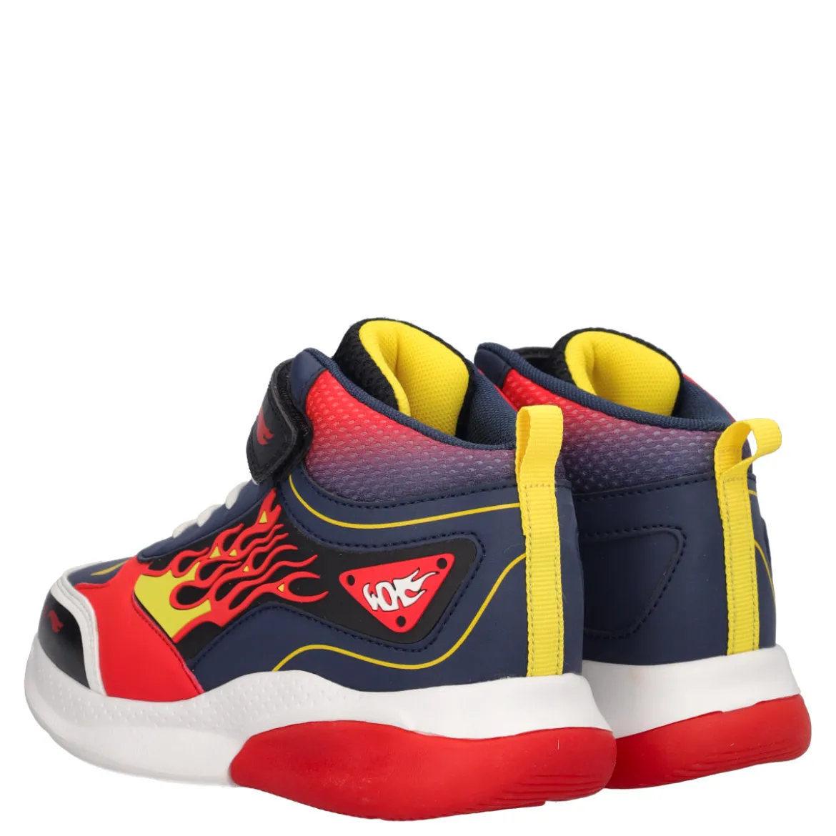 HOT WHEELS B&G LIGHTS Sneakers Bambino Blu e Rosse con Luci