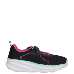 HRO J G PS Sneakers Bambina Nere e Fuxia