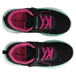 HRO J G PS Sneakers Bambina Nere e Fuxia