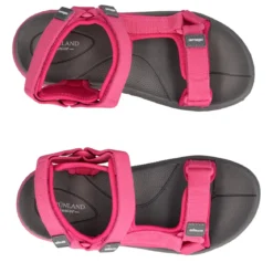 IDRO Sandali Bambina Fucsia e Grigio