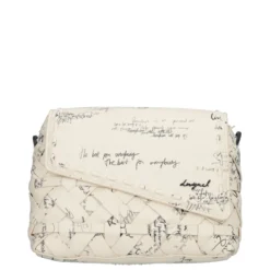 INDIO Borsa Donna Off White