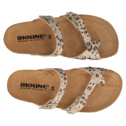 Infradito Donna Beige Animalier