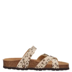 Infradito Donna Beige Animalier