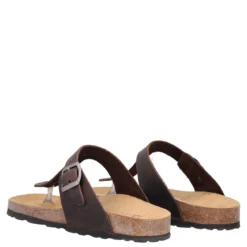Infradito Donna Marrone Rustico in Pelle