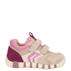 IUPIDOO Sneakers Bambina Beige e Rosa