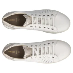 JAYSEN Sneakers Donna Bianca e Oro