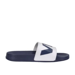 JUNEL Ciabatte Mare Bambini Blu e Bianche