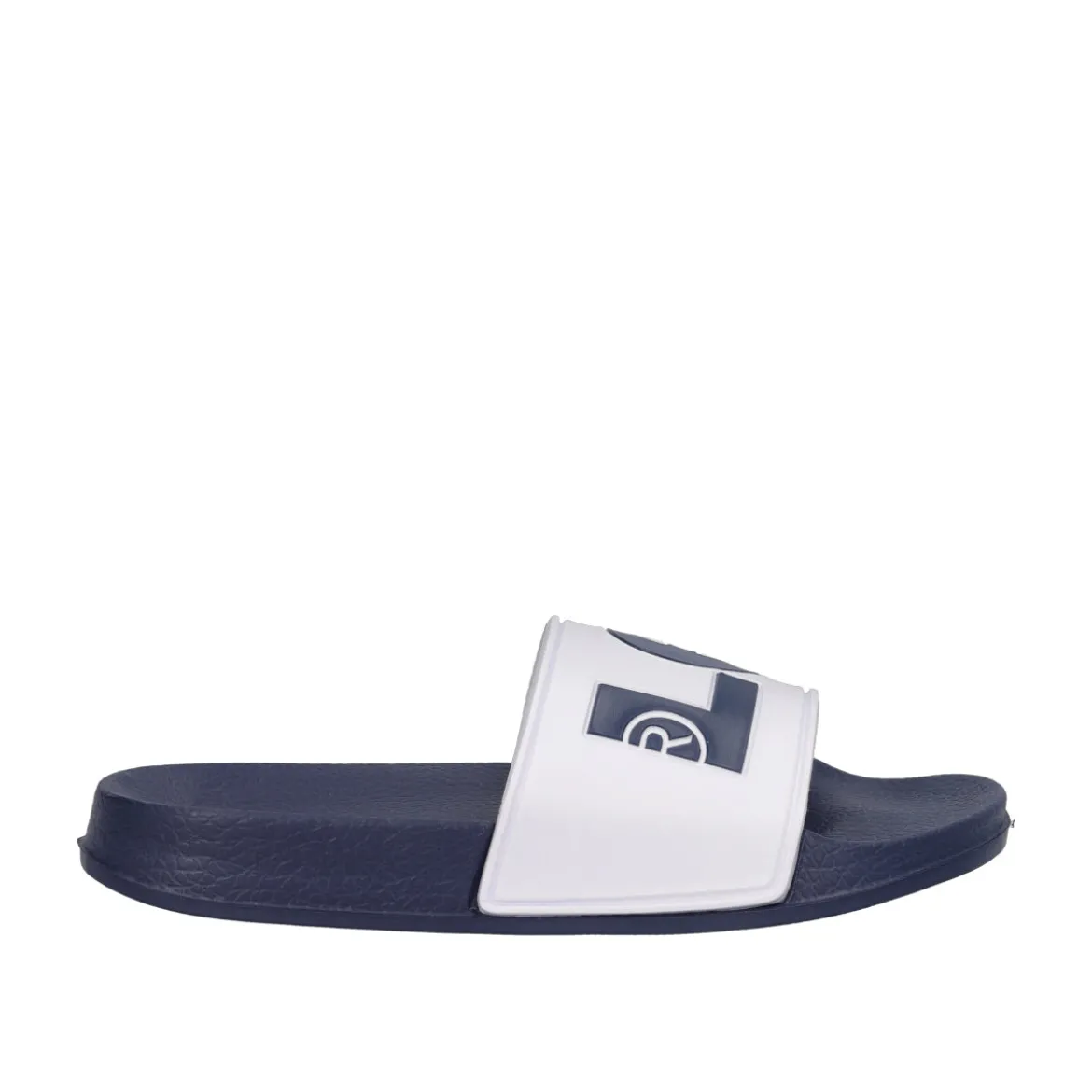 JUNEL Ciabatte Mare Bambini Blu e Bianche
