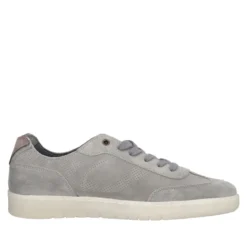 KAIMAN Sneakers Uomo Grigie in Pelle Scamosciata