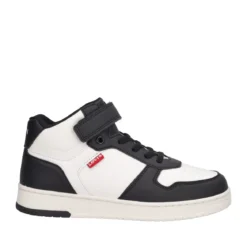 KICK MID Sneakers Alte Junior Bianche e Nere
