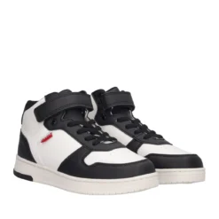 KICK MID Sneakers Alte Junior Bianche e Nere