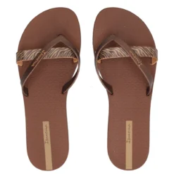 KIREI CHIC FEM Infradito Donna Marroni