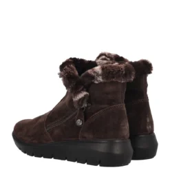 KLIZIA Stivaletti Comfort Donna Marroni in pelle