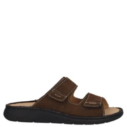 LEPP Ciabatte Uomo Comfort Marroni