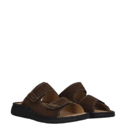 LEPP Ciabatte Uomo Comfort Marroni