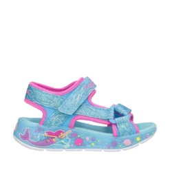 LIGHTS MERMAID DREAMS SAND Sandali Bambina Azzurri tema Sirene con Luci