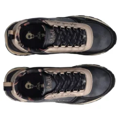 LISBOA Sneakers Donna Grigie Metallizzate