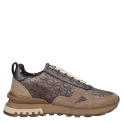 LISBOA Sneakers Donna Taupe Metallizzate