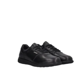 LUCAS Stringate Uomo Nere in pelle