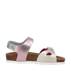 LUCE Sandali Bambina Fuxia e Argento