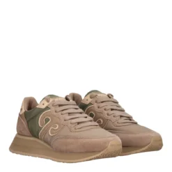 MASTER Sneakers Donna Verdi e Beige