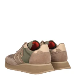 MASTER Sneakers Donna Verdi e Beige