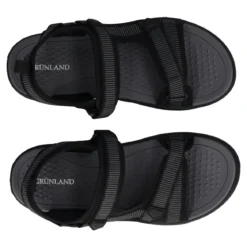 MEEK Sandali Sportivo Uomo Neri