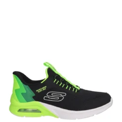 MICROSPEC MAX Sneakers Bambino Nere e Verdi