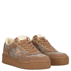 MIRAM16 Sneakers Donna Taupe