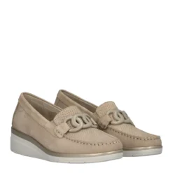 Mocassini Comfort Donna Beige