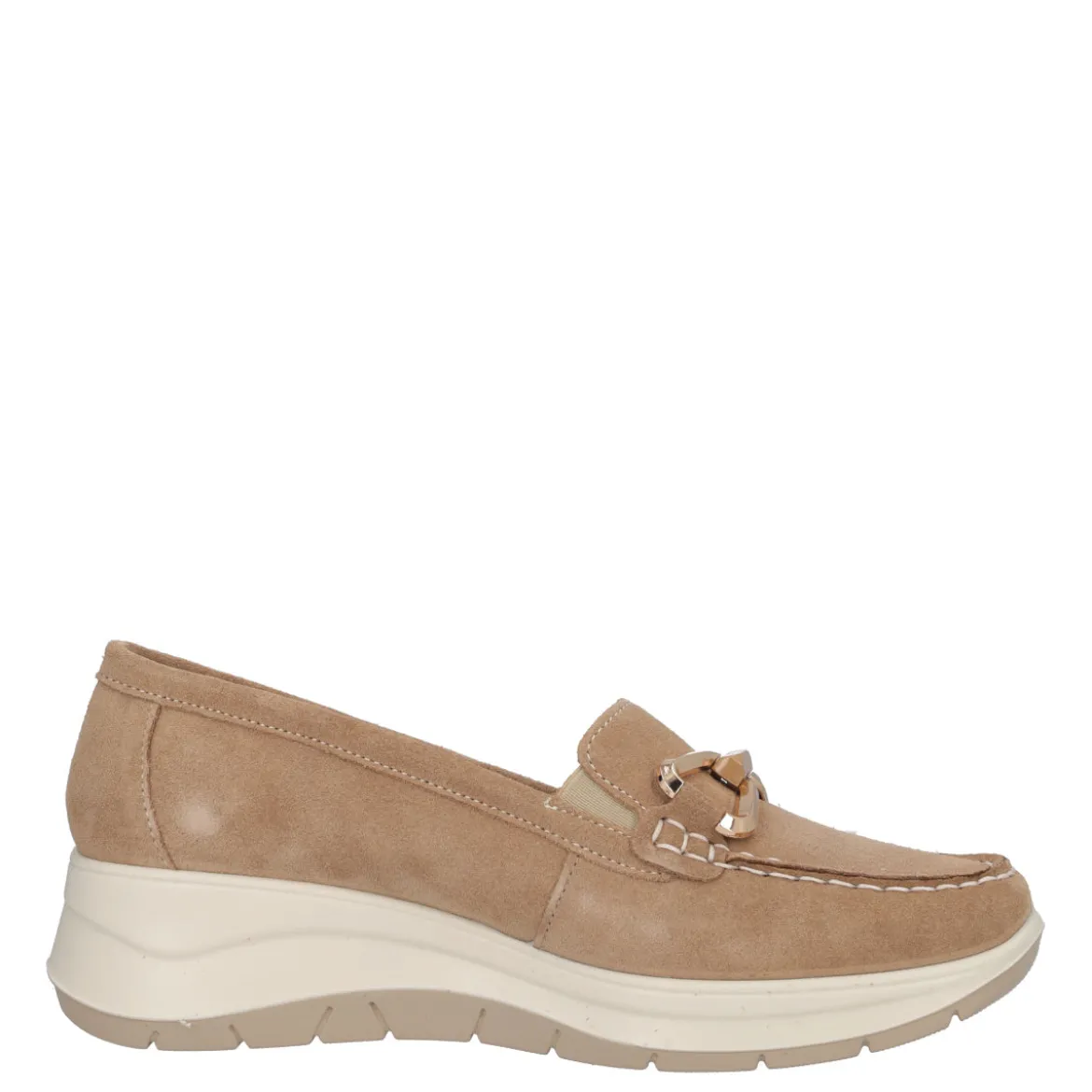Mocassini Comfort Donna Beige