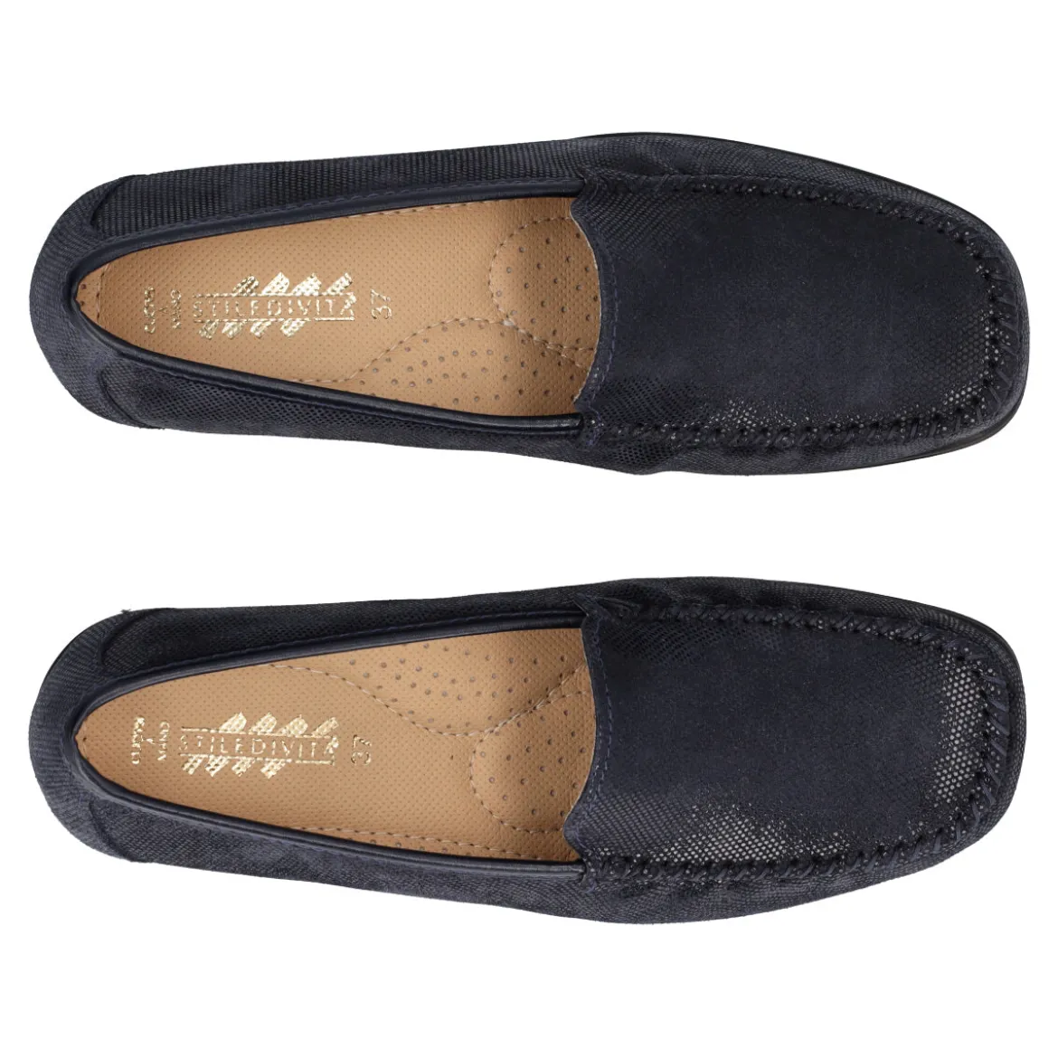 Mocassini Comfort Donna Blu