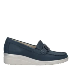 Mocassini Comfort Donna Blu