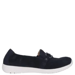 Mocassini Comfort Donna Blu in Pelle
