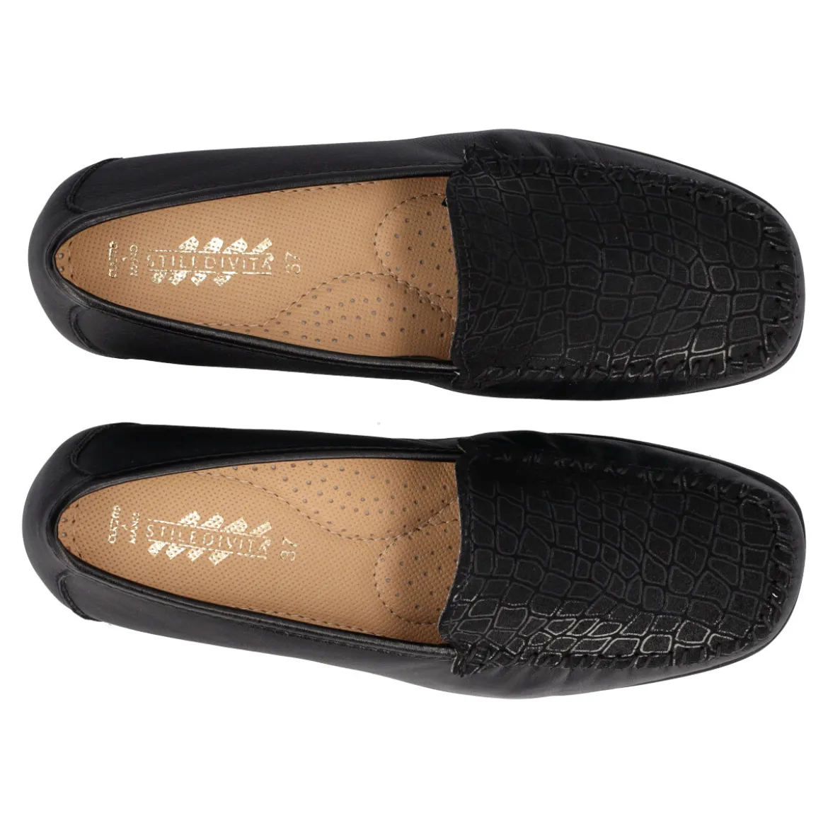 Mocassini Comfort Donna Nere