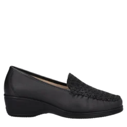 Mocassini Comfort Donna Nere