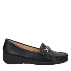 Mocassini Comfort Donna Neri