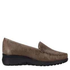 Mocassini Comfort Donna Taupe