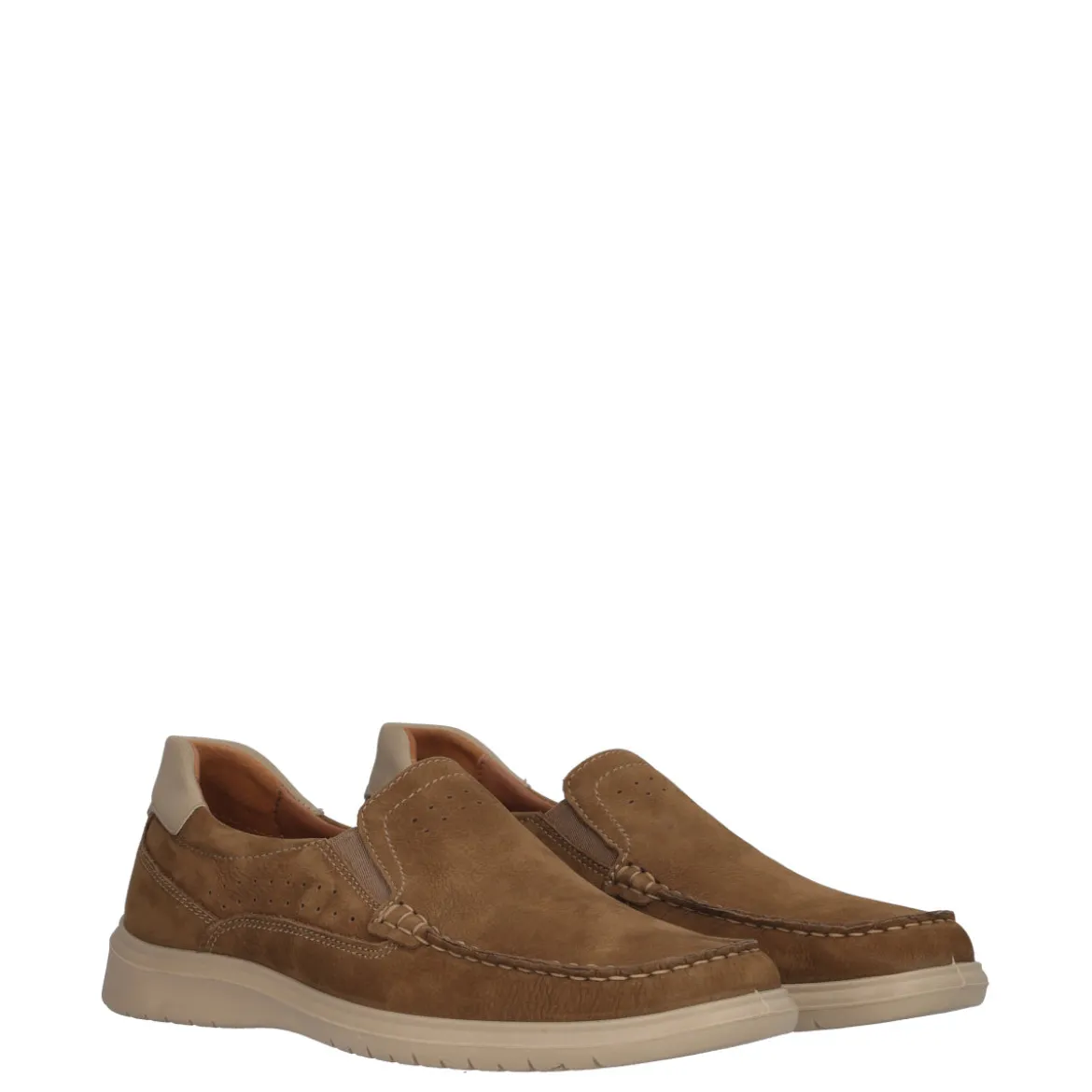 Mocassini Comfort Uomo Taupe