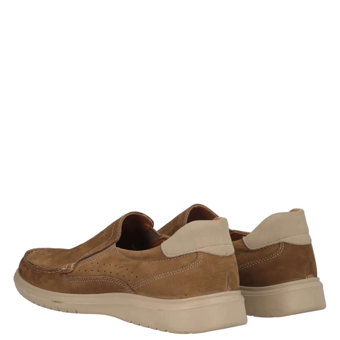 Mocassini Comfort Uomo Taupe